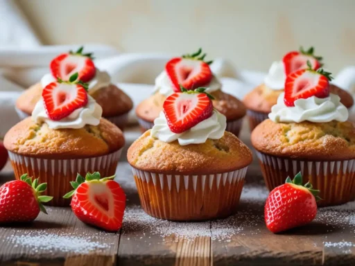 Strawberry Muffins