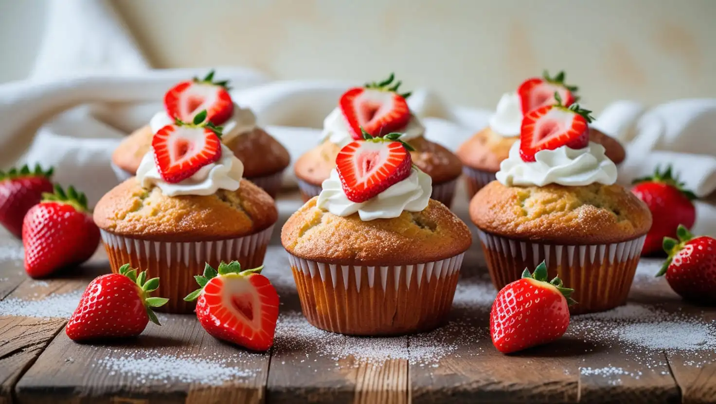 Strawberry Muffins